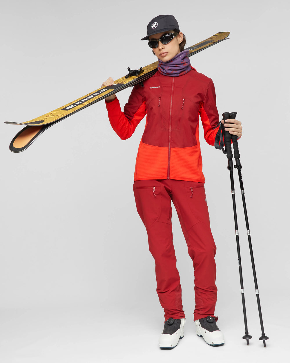 dark mammut red-mammut red