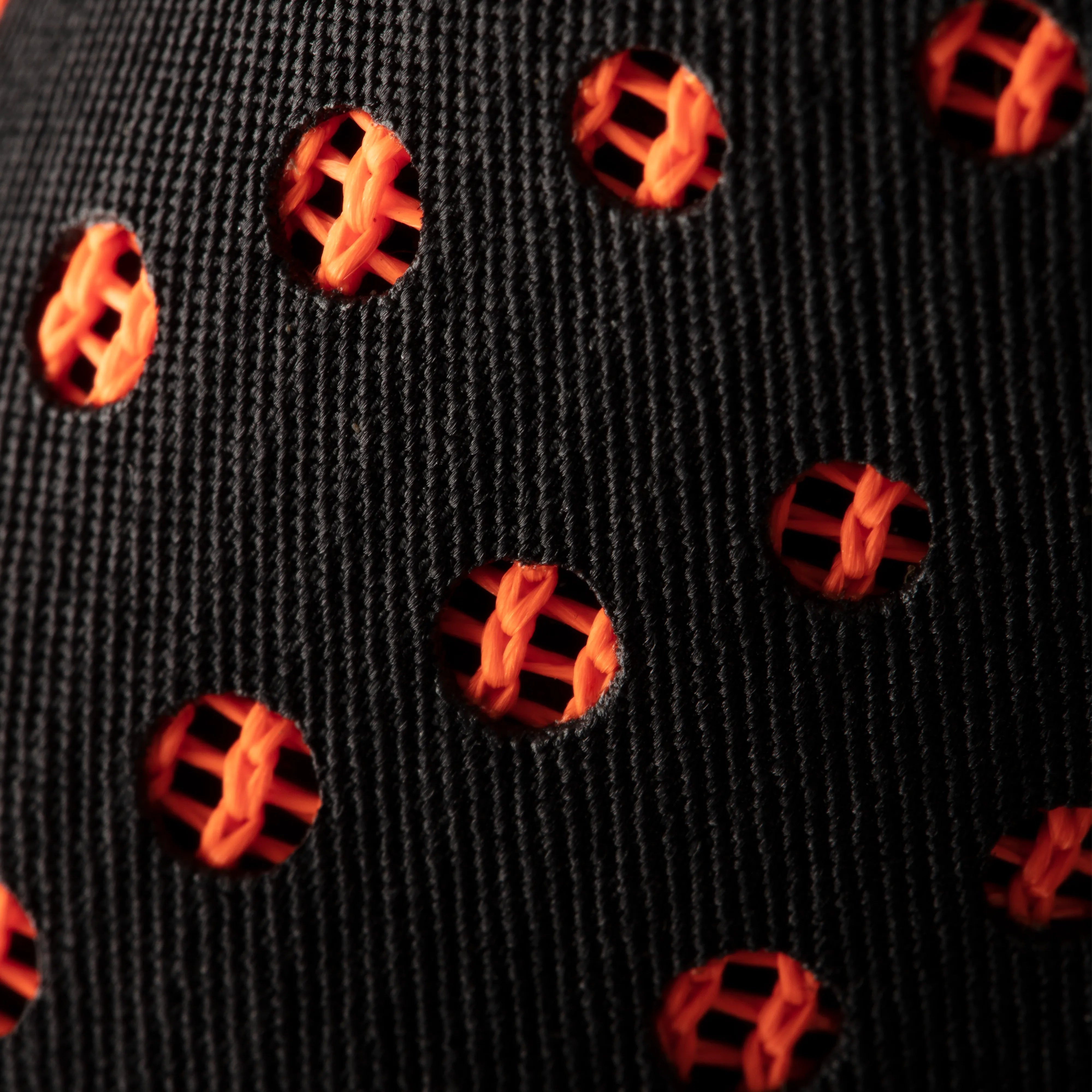 black-safety orange