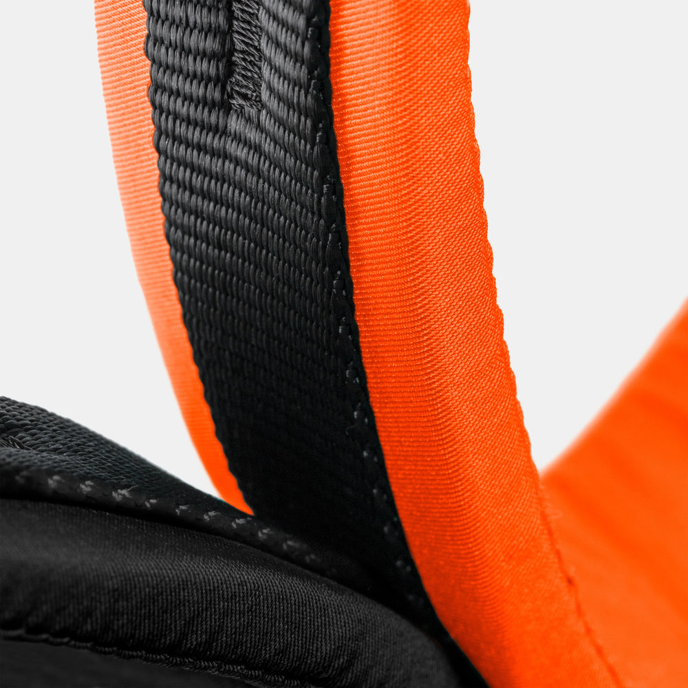 vibrant orange-black