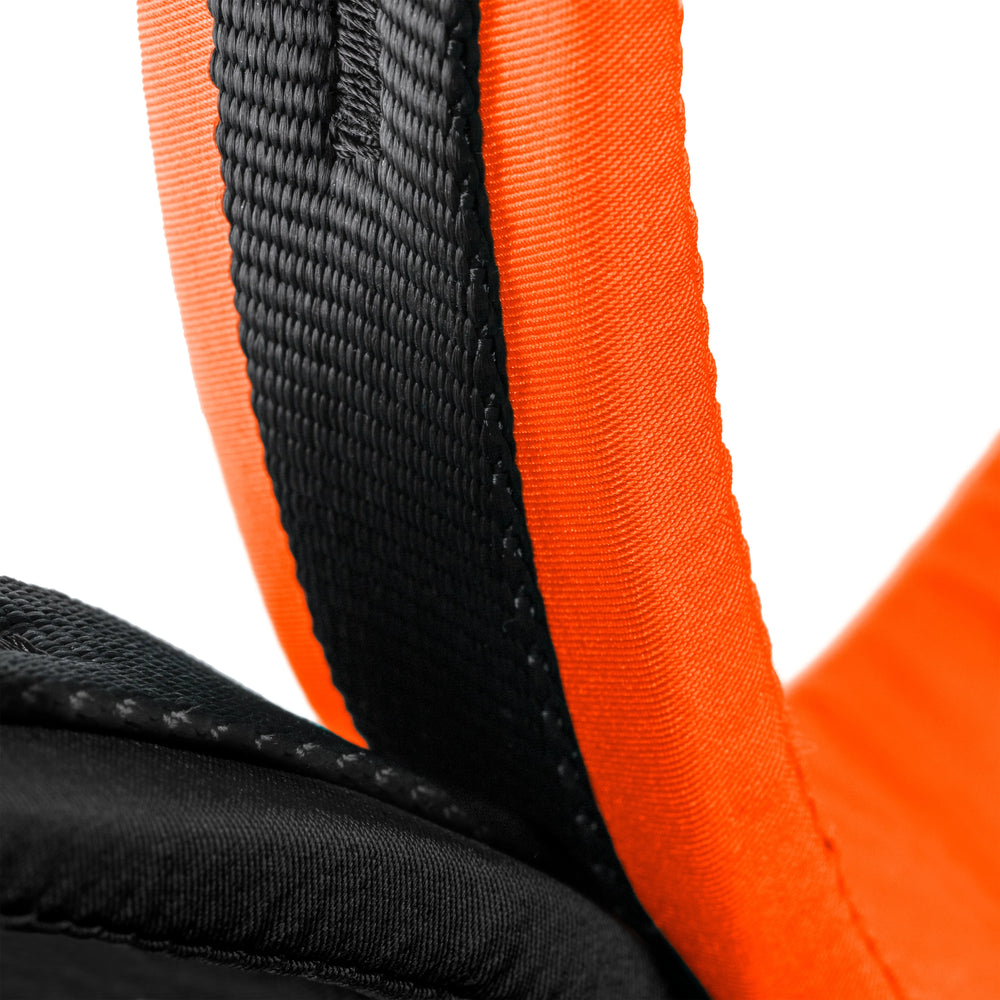 vibrant orange-black