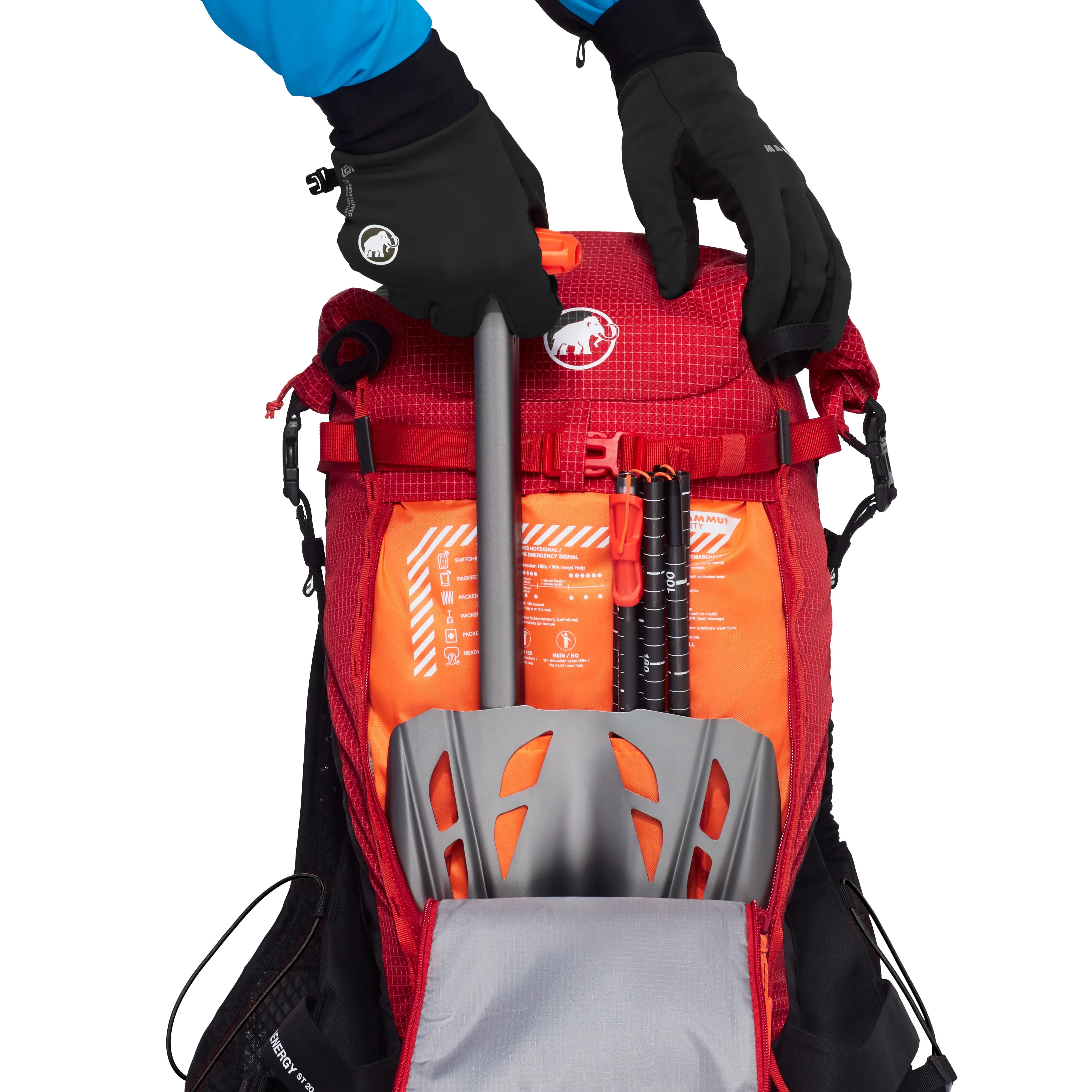 mammut red-black